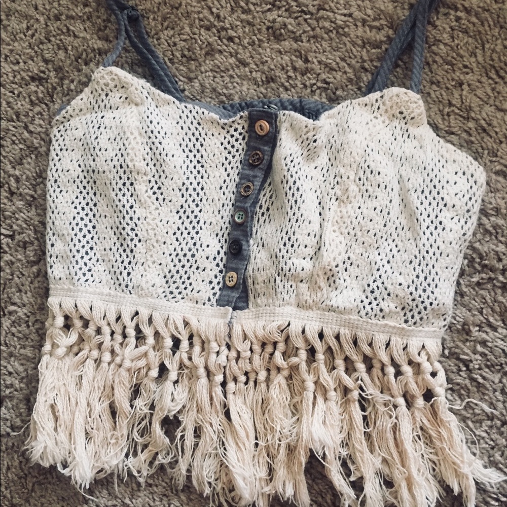 BKE fringe top